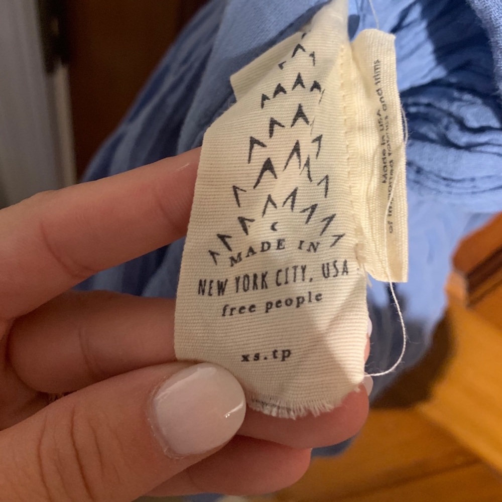 Free People wrap mini dress - Picture 5 of 5